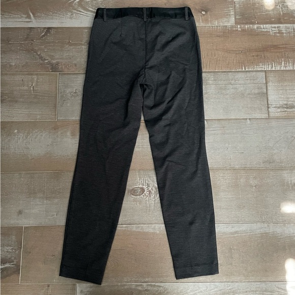 Kenar houndstooth with vegan leather trim pants - Picture 4 of 6